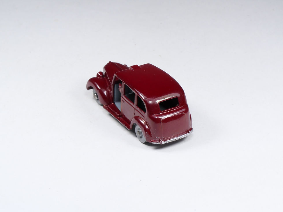 Miniatura: MATCHBOX - 17-C - Austin Metropolitan Taxi - Silver Wheels SPW - 1/64