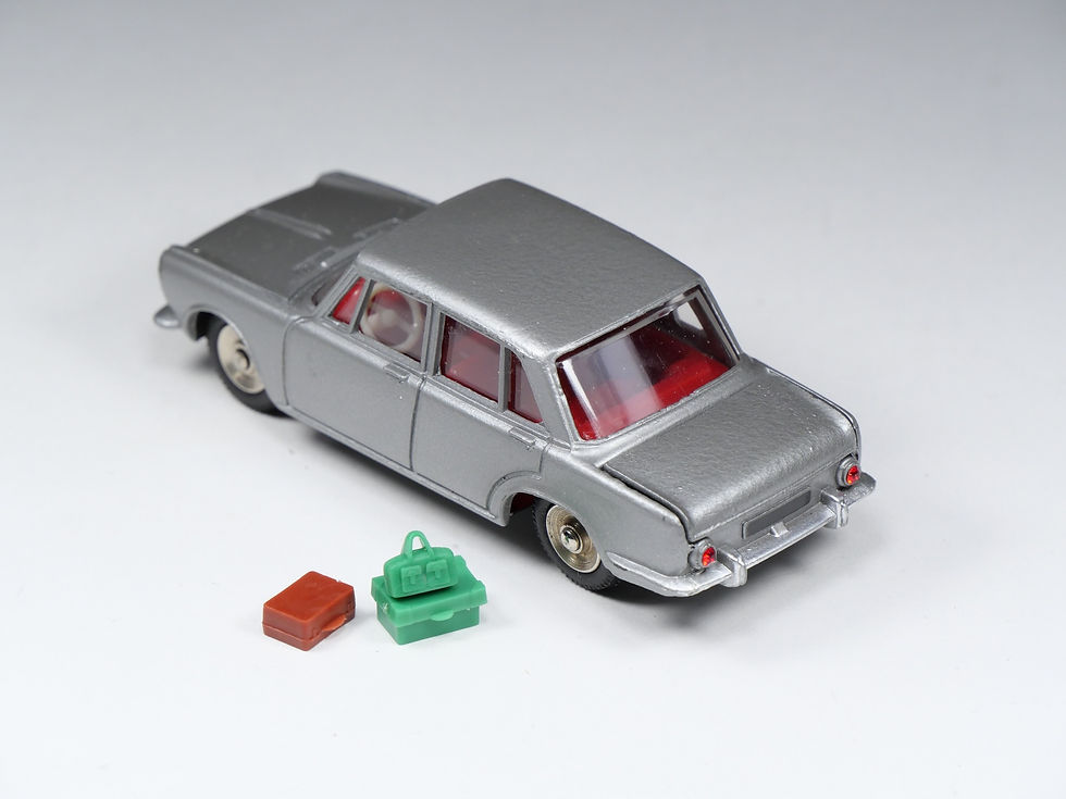 Thumbnail: DINKY TOYS FRANCE - 523 - Simca 1500 - Gris métal - En boite