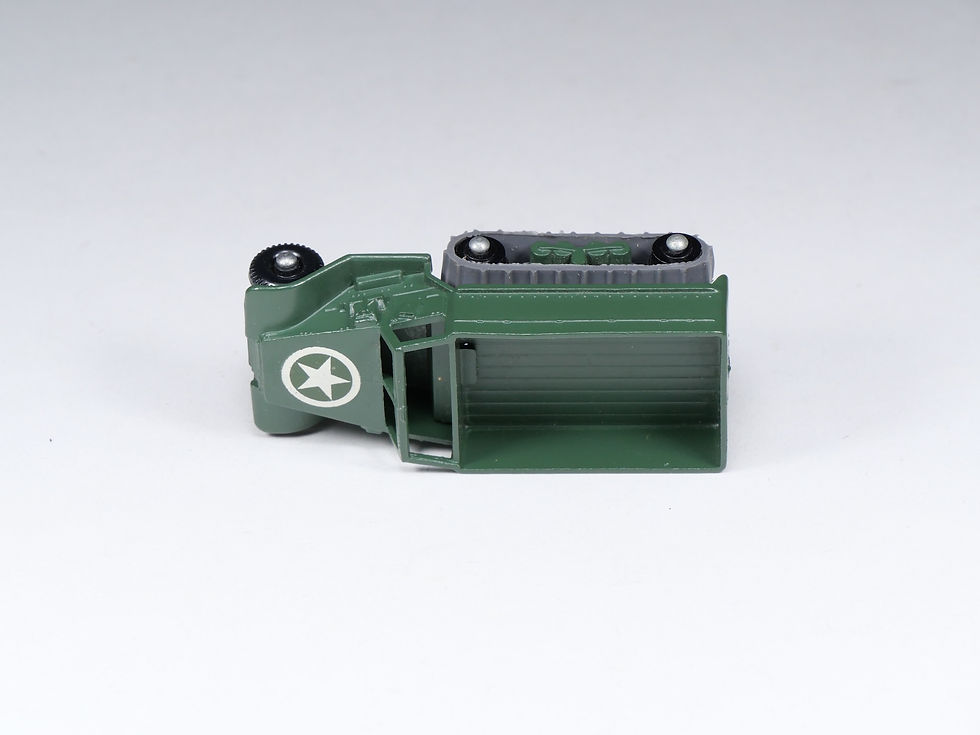 Miniatura: MATCHBOX - 49-A - Half-track - Small Black Rollers - En boite