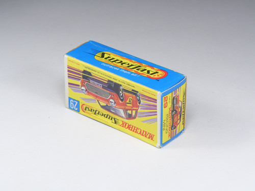 MATCHBOX SUPERFAST - 29 - Racing Mini - Orange métal - En boite