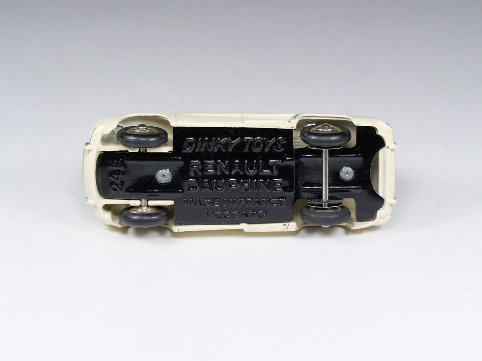 Thumbnail: DINKY TOYS FRANCE - 24E - Renault Dauphine - Ivoire - En boite