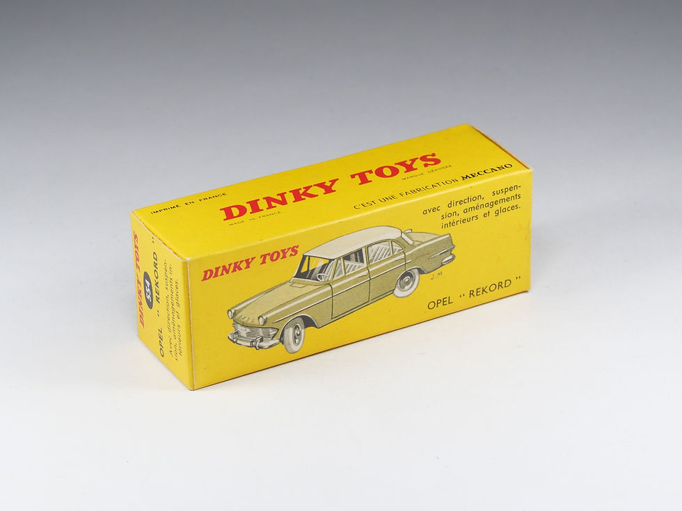 Thumbnail: DINKY TOYS FRANCE - 554 - Opel Rekord - En boite