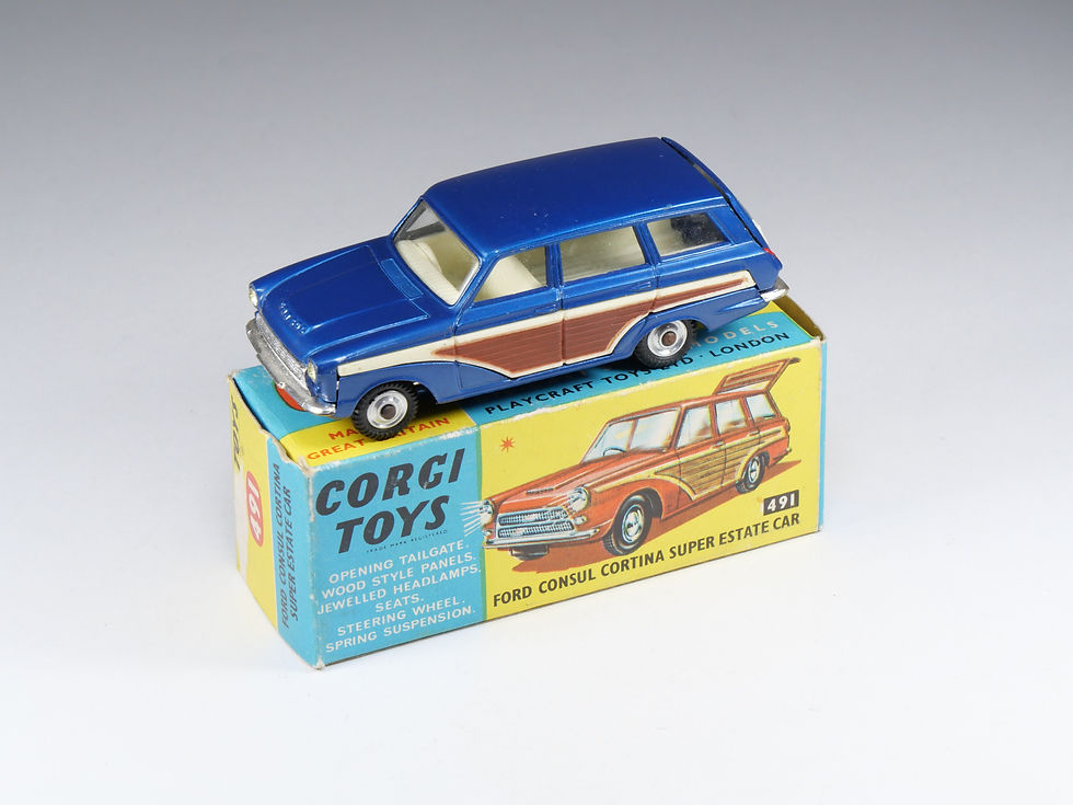 CORGI TOYS - 491 - Ford Consul Cortina Super Estate Car - En boite