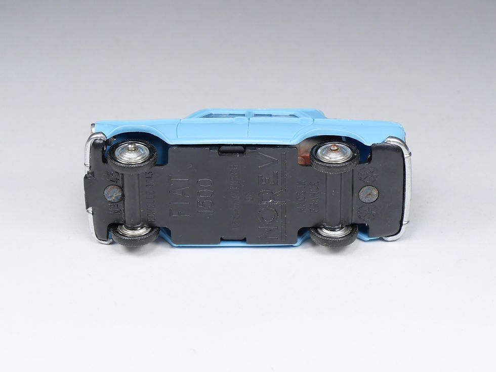 Thumbnail: NOREV - 45 - Fiat 1500 - Bleu ciel - En boite