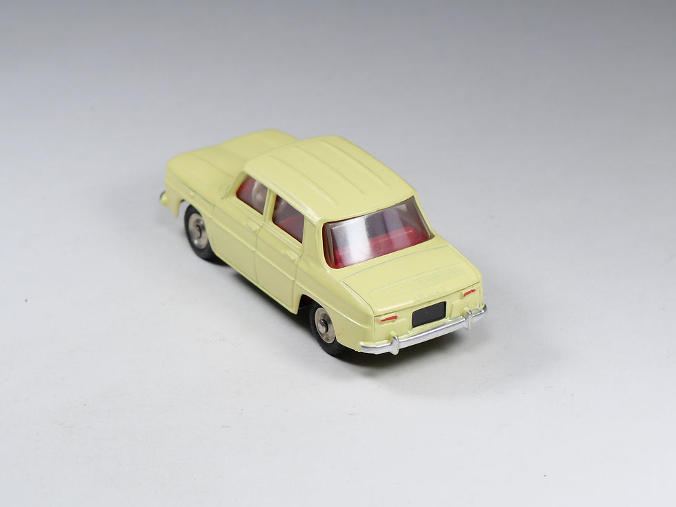 Thumbnail: DINKY TOYS FRANCE - 517 - Renault 8 R8 - Jaune paille - En boite
