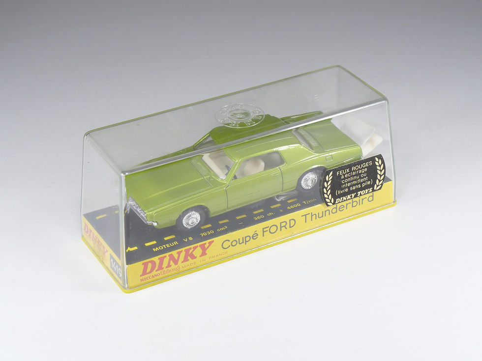 Thumbnail: DINKY TOYS FRANCE - 1419 - Coupé Ford Thunderbird - En boite