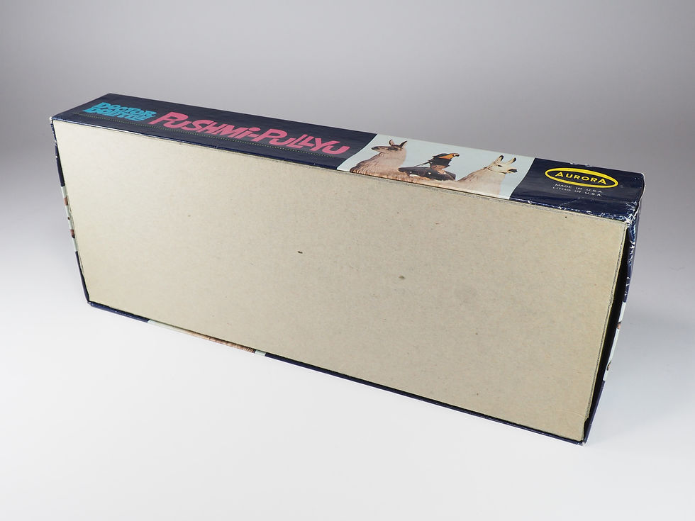 Thumbnail: AURORA KITS - 814 - 1968 - DOCTOR DOLITTLE - PUSHMI-PULLYU
