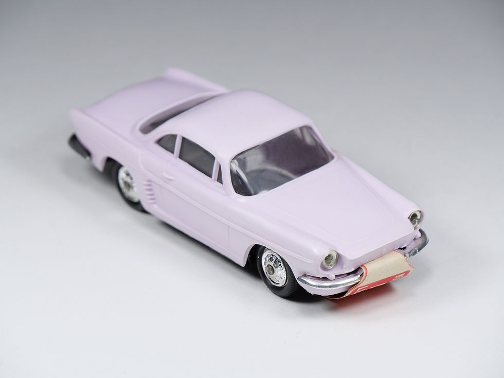 Thumbnail: NOREV - 52 - Renault Floride - Mauve - Étiquette Rhodialite - En boite