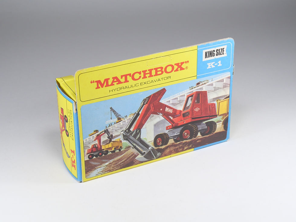 Thumbnail: MATCHBOX - KING SIZE - K-1 - Hydraulic Excavator MH6 - En boite