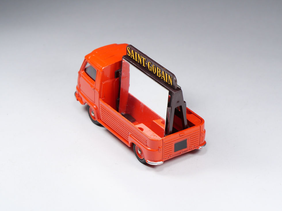 Miniatura: DINKY TOYS FRANCE - 564 - Miroitier Estafette Renault - Orange vif - En boite