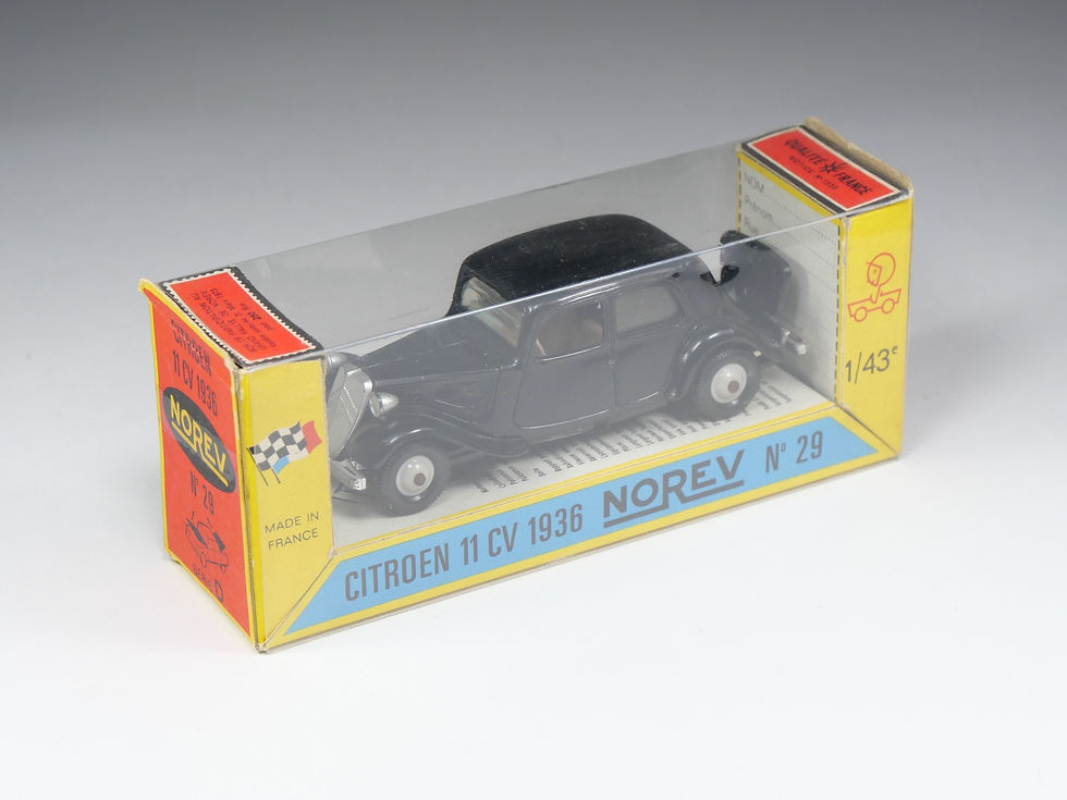 Miniatura: NOREV - 29 - Citroen 11cv 1936 - Noire - Boite peu courante