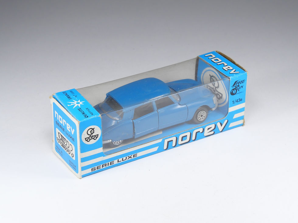 Thumbnail: NOREV - SÉRIE LUXE / PLASTIGAM - 158 - Citroen DS 21 - Bleu  - En boite
