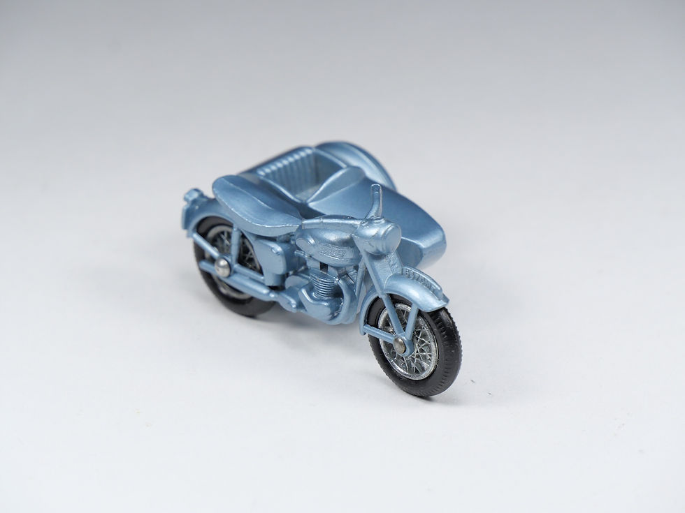 Thumbnail: MATCHBOX - 4-C - Triumph Motorcycle And Sidecar - En boite