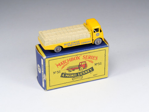 MATCHBOX - 51-A - Albion Chieftain Portland Cement Blue Circle