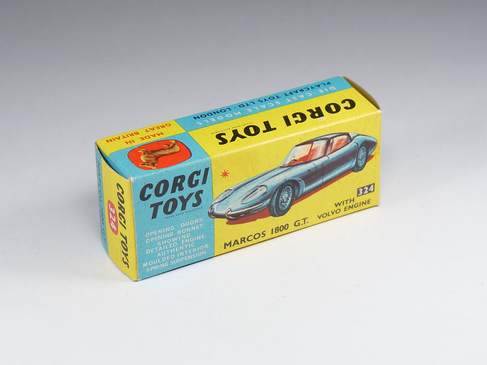 Thumbnail: CORGI - 324 - Marcos Volvo 1800 GT - En boite