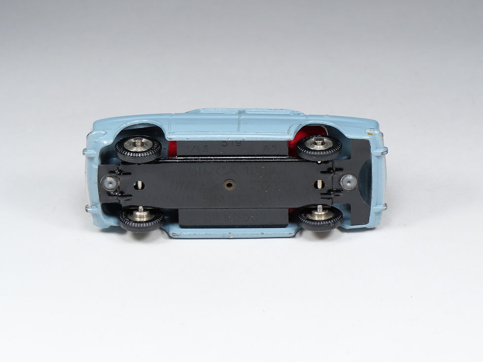Thumbnail: DINKY TOYS FRANCE - 519 - Simca 1000 - Intérieur rouge - En boite