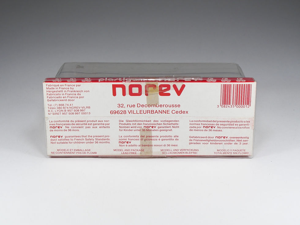 Thumbnail: NOREV - 220 - Saviem SG4 / SM Citerne Pompier - En boite