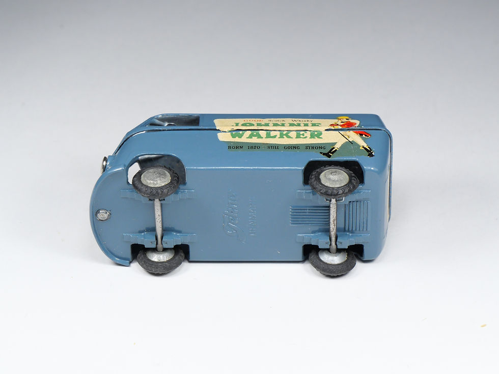 Miniature : TEKNO - 413 - Volkswagen Combi Van Delivery - Johnnie Walker / Cognac Otard - 1/