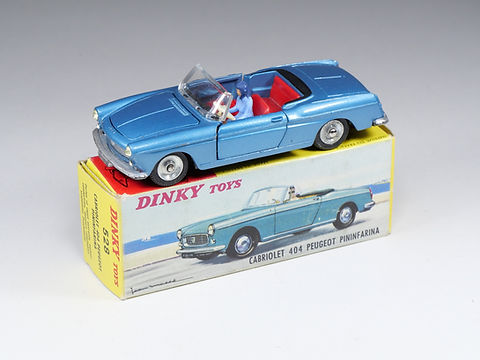 プジョー 404 カブリオレ - フランス ディンキートイズ #528 DINKY