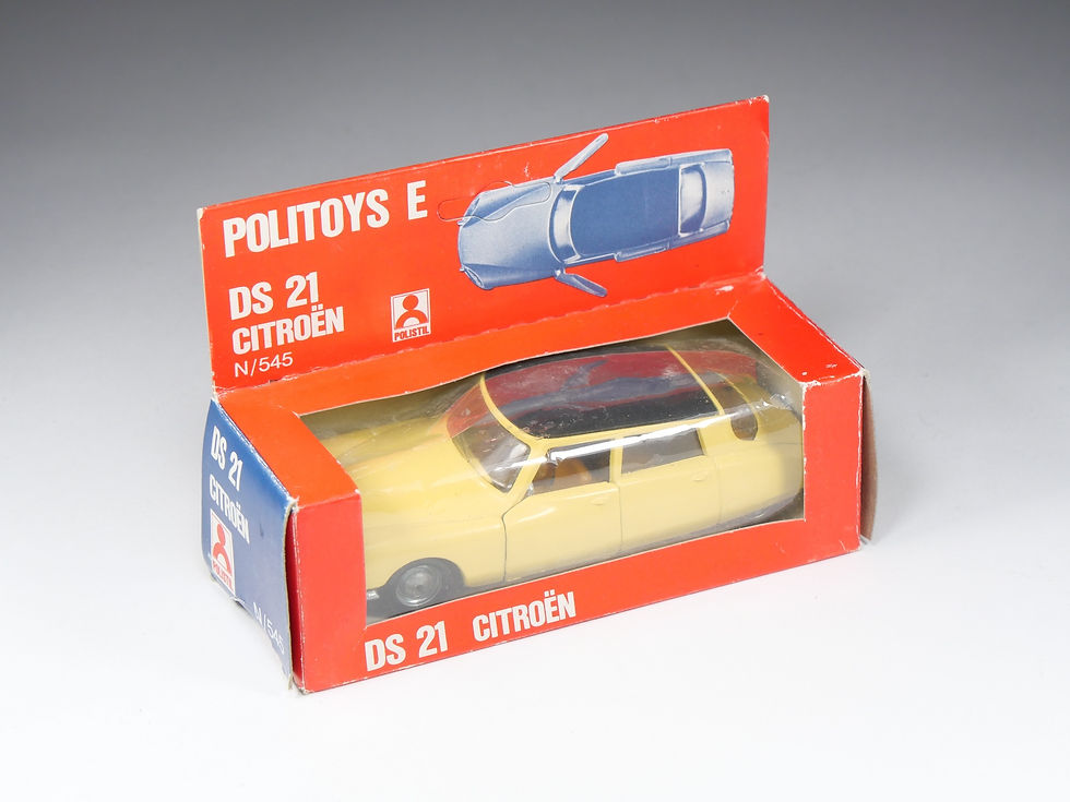 Thumbnail: POLITOYS - 545 - Citroen DS 21 - Beige - En boite