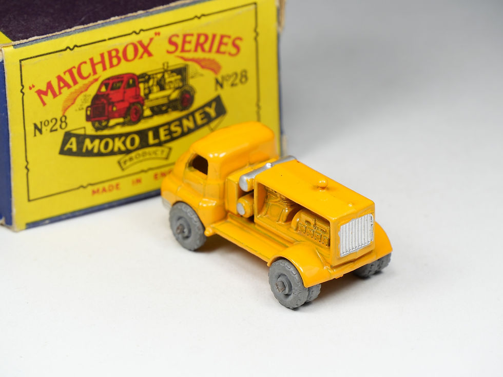Thumbnail: MATCHBOX MOKO - 28 - Bedford Compressor Truck - Open Gap
