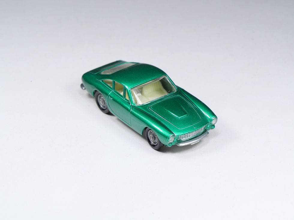 Miniatura: MATCHBOX - 75-B - Ferrari Berlinetta - Vert métal - En boite