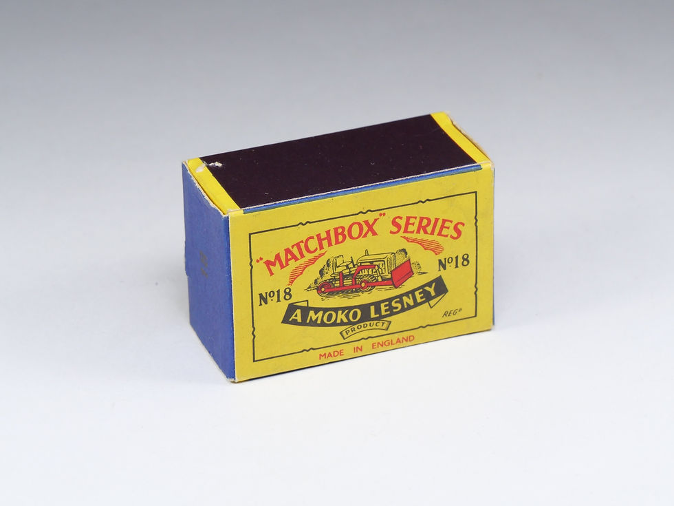 Thumbnail: MATCHBOX - 18-B - Caterpillar Bulldozer - En boite