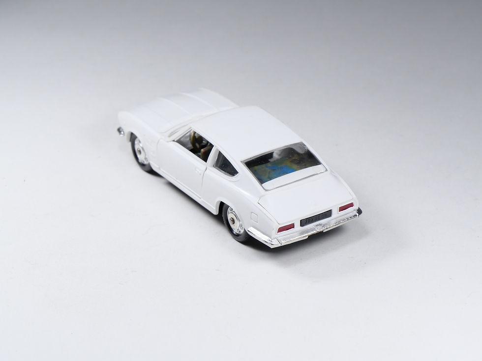 Thumbnail: NOREV - PLASTIGAM - 163 - Fiat Coupe Dino - Jaune - En boite