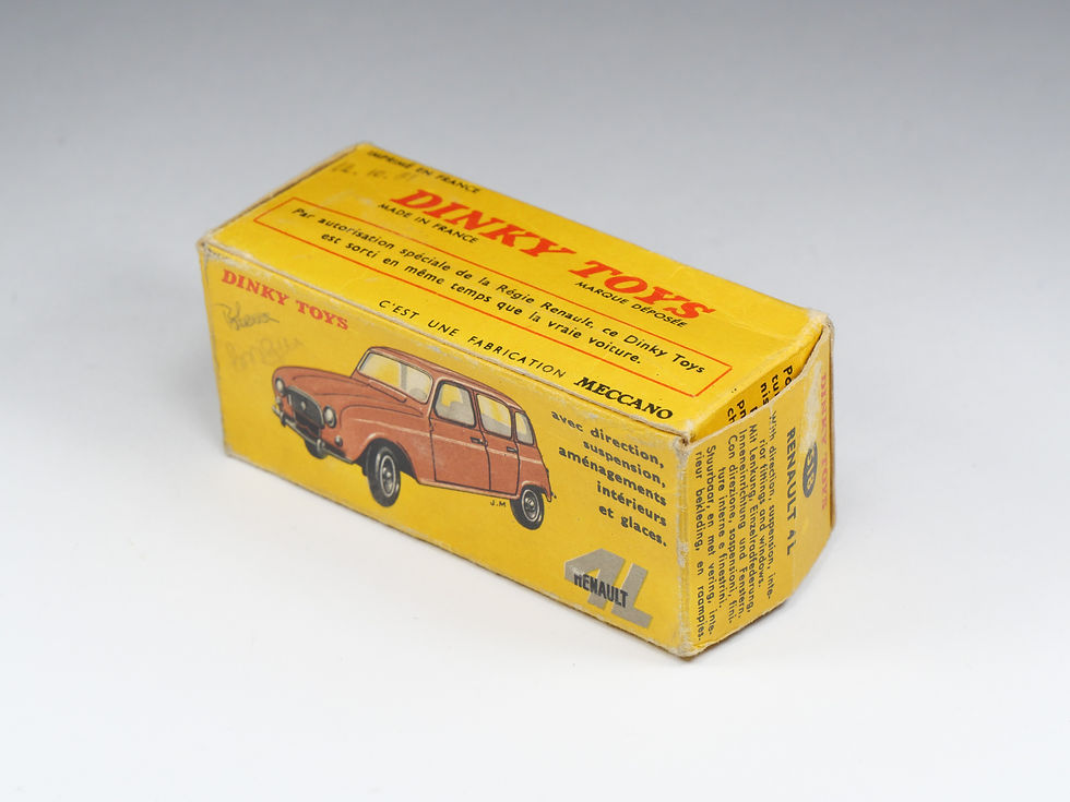 Thumbnail: DINKY TOYS FRANCE - 518 - Renault 4L - Brique Orangé - En boite