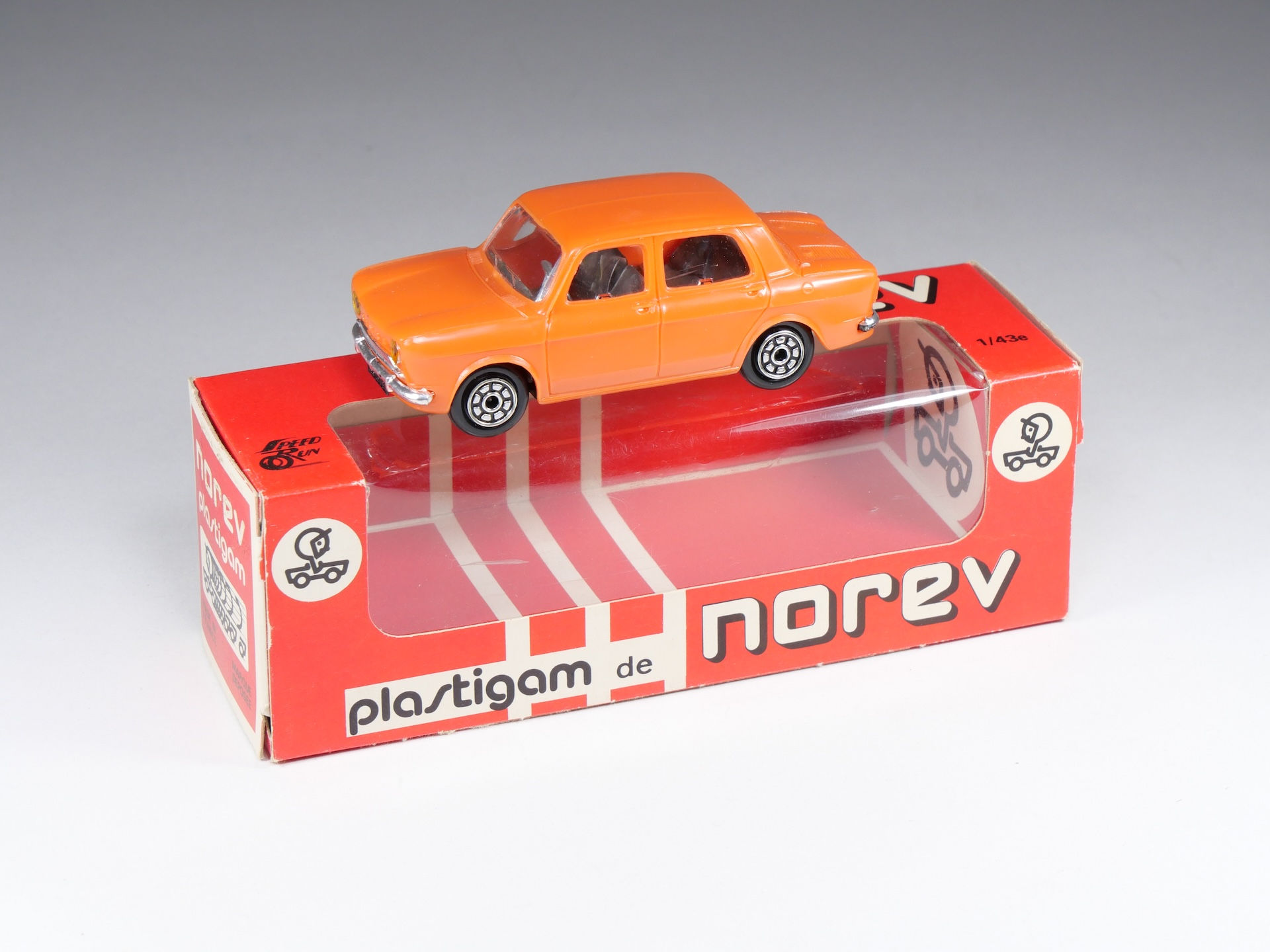 NOREV PLASTIGAM - 57 - Simca 1000 - Orange - En boite