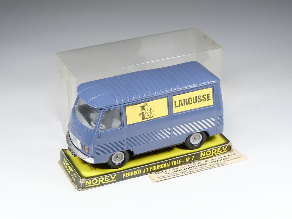 NOREV - 7 - Peugeot J7 Fourgon Tolé - Larousse - En boite