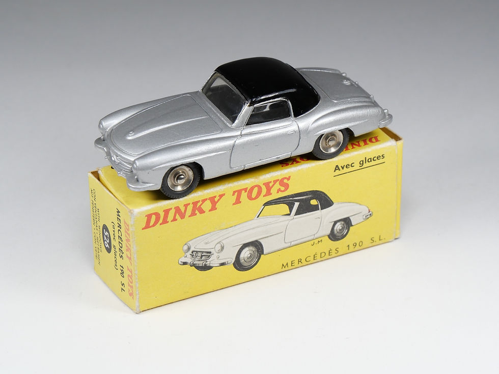 Thumbnail: DINKY TOYS FRANCE - 526 - Boite revendeur / Détaillant - Mercedes 190 SL