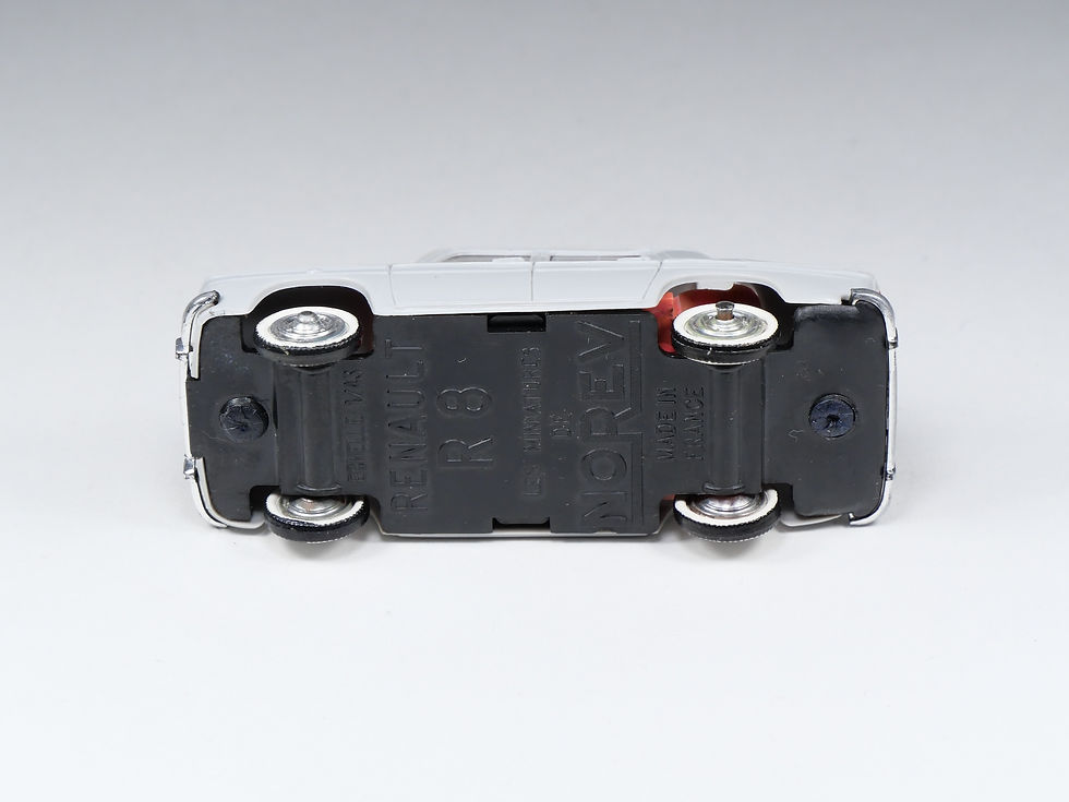 Miniatura: NOREV - 68 - Renault 8 R8 - Gris pneus flancs blancs - En boite