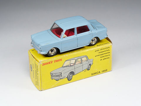 Dinky Toys atlas 519 Simca 1000 rouge - Collection Dinky Toys atlas 519 Simca 1000 rouge - Collection