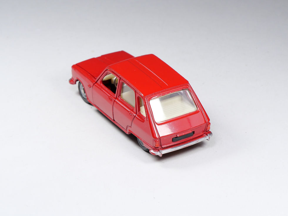 Thumbnail: DINKY TOYS FRANCE - 1416 - Renault 6 - Rouge - En Boite
