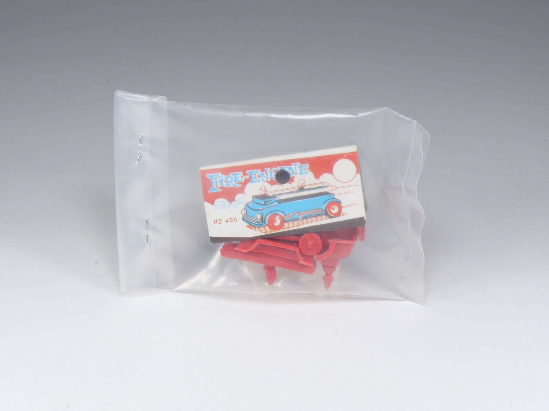 JOUET Bazar - Hong Kong - ref 405 - Fire Engine - Plastic - Environ 6 cm