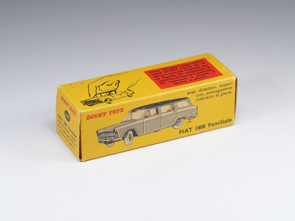 Thumbnail: DINKY TOYS FRANCE - 548 - Fiat 1800 Familiale - En Boite