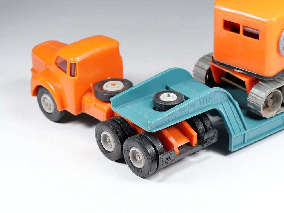 Miniatura: NOREV - 115 - Tracteur Berliet TBO 15 - Convoi Exceptionnel  Titan / Pelle méca