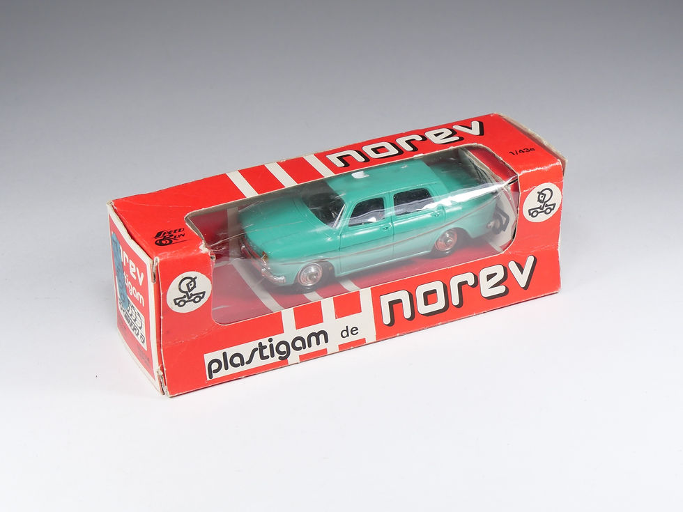 Thumbnail: NOREV - PLASTIGAM - 57 - Simca 1000 - Vert Turquoise - En boite