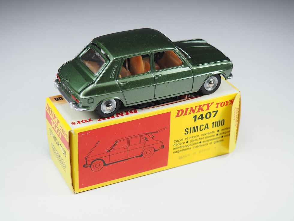 シムカ 1100 - フランス ディンキートイズ #1407 シムカ 1100 - フランス ディンキートイズ #1407 French Dinky
