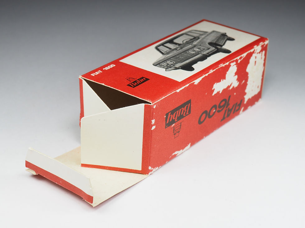 Miniatura: BUBY ARGENTINE - 1028 - FIAT 1600 RALLYE n°178 - 1/43
