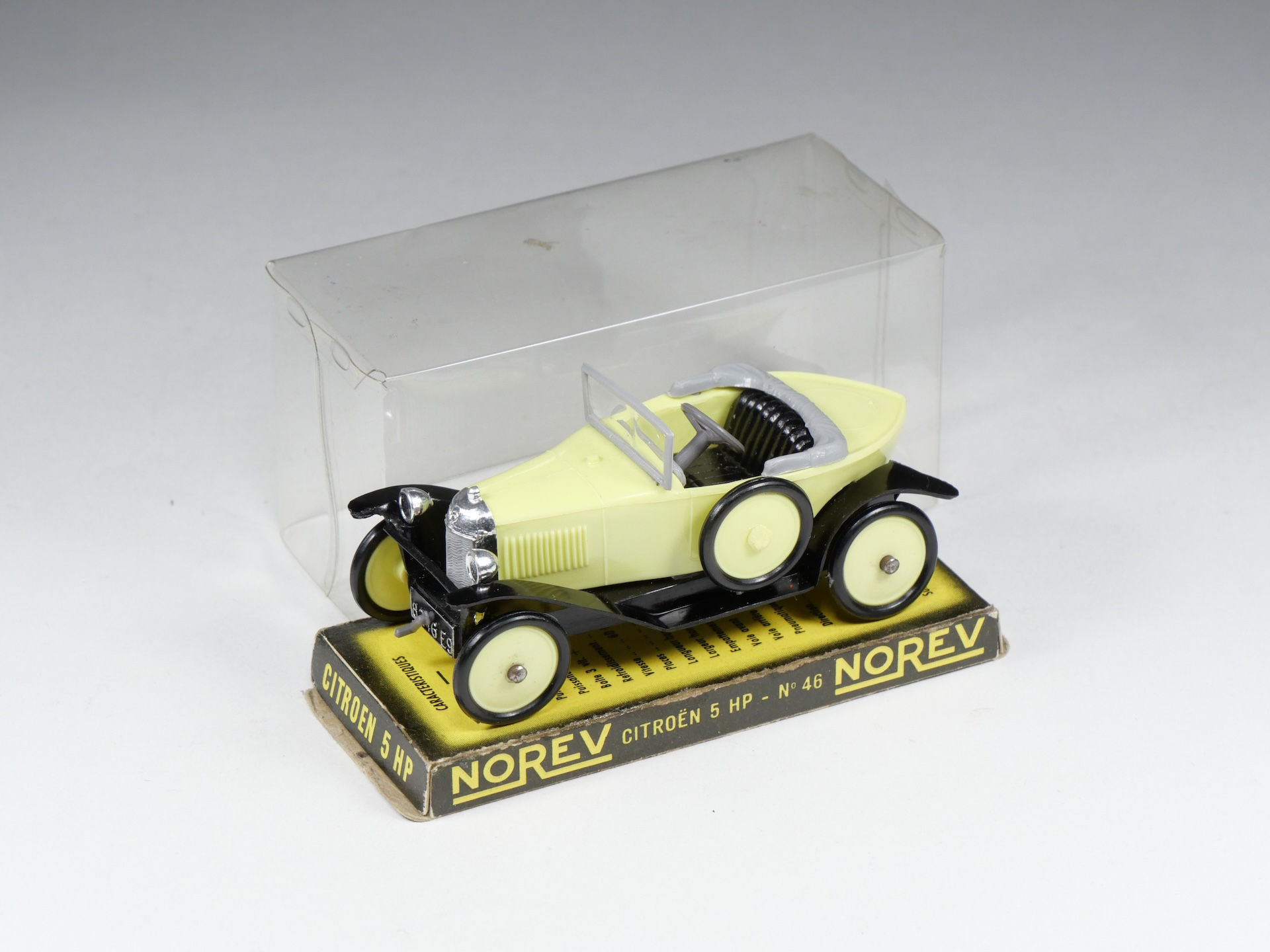 NOREV - 46 - Citroen 5 HP - Jaune pale - En boite