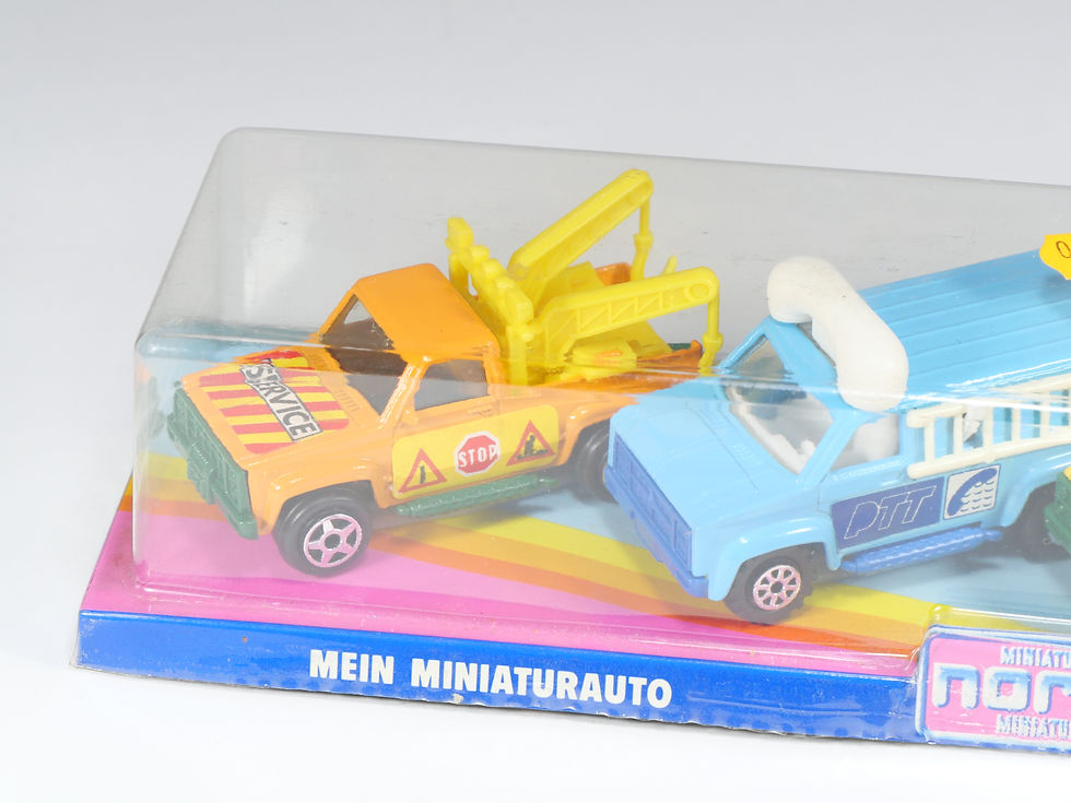 Miniature : NOREV - MINI JET - Coffret - Vans et Pick-Up  - Vroom / Service / Pim Pom -Boite
