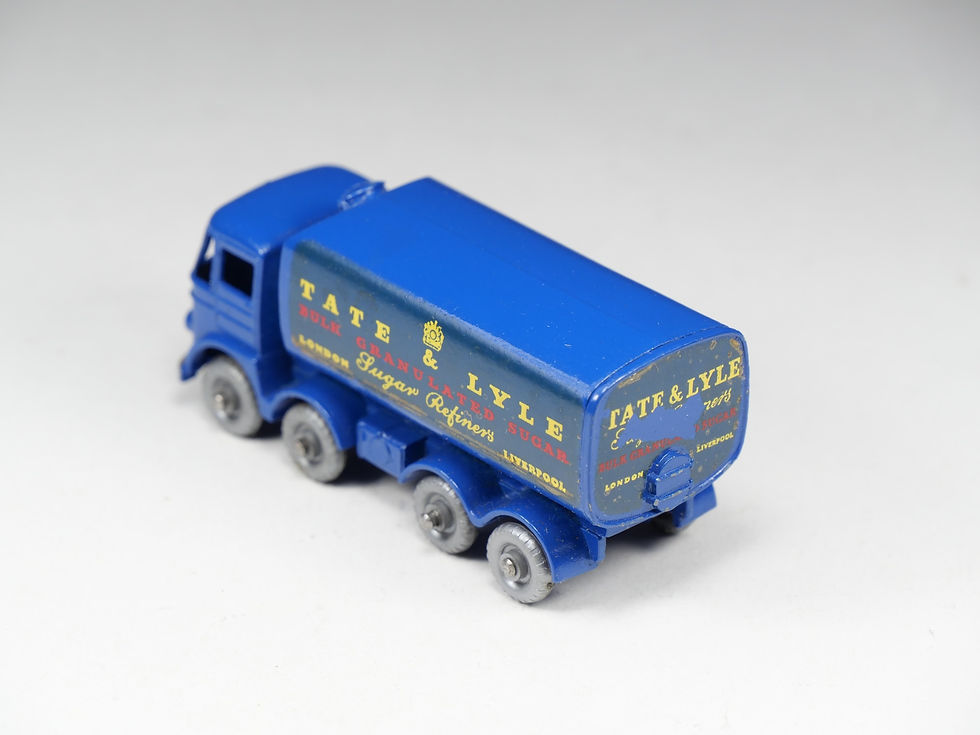 Miniatura: MATCHBOX - 10 - Foden Sugar Container - Tate & Lyle - Silver Wheels - En boite
