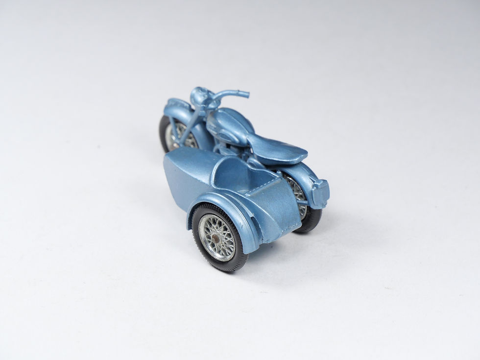 Thumbnail: MATCHBOX MOKO - 4-C - Triumph Motorcycle And Sidecar 110 - En boite