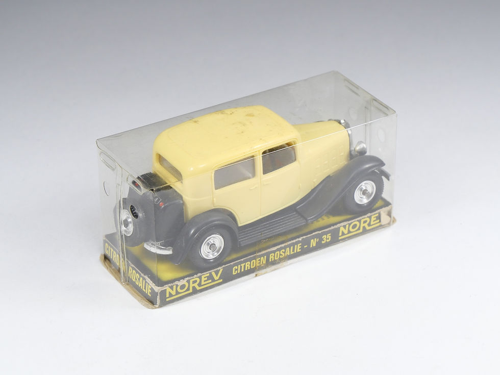 Miniature : NOREV - 35 / 30 - Citroen Rosalie 1934 - Jaune Paille - En boite