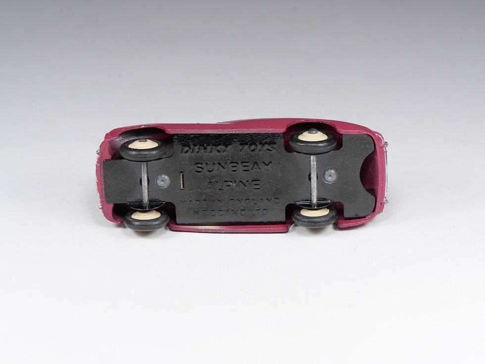 Thumbnail: DINKY TOYS ENGLAND - 101 - Sunbeam Alpine Sports - Lie De Vin - En boite