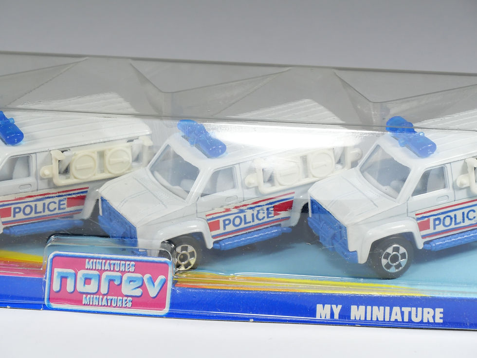 Thumbnail: NOREV - MINI JET - Coffret - Van Police - En boite