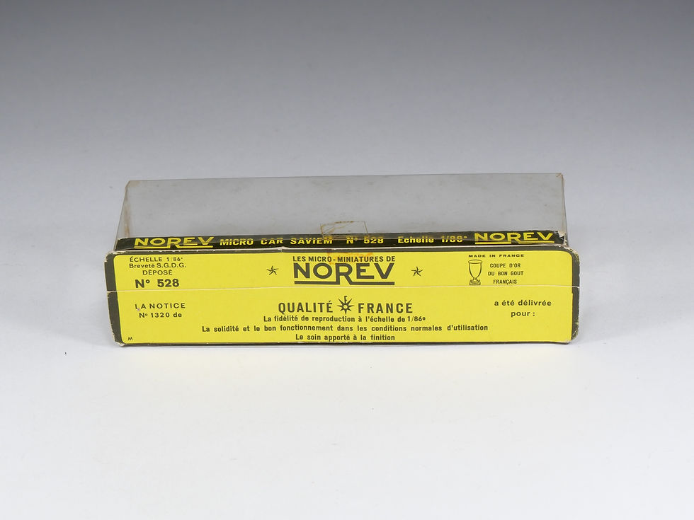 Thumbnail: NOREV - 1/86 - Microminiatures - 528 - Micro Car Autocar Saviem SC1 - Boite vide