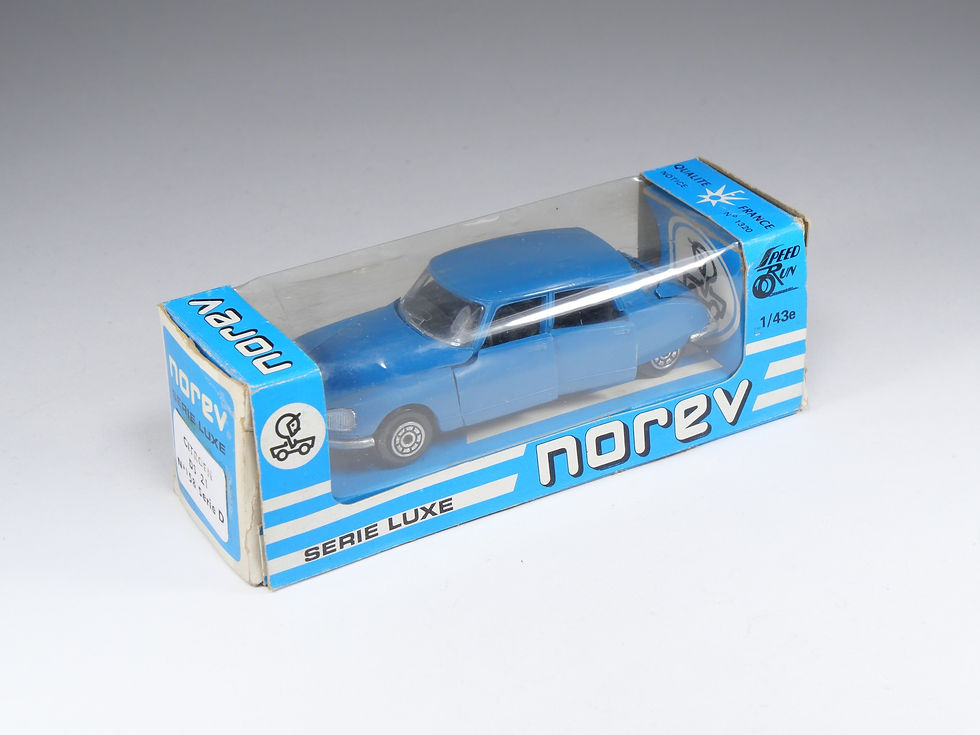 Miniatura: NOREV - SÉRIE LUXE / PLASTIGAM - 158 - Citroen DS 21 - Bleu  - En boite